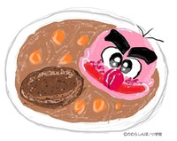 「コロコロコミック伝説（レジェンド）カフェ ～40th ANNIVERSARY～」で提供される「つるピカハゲ丸」メニューのイメージ。