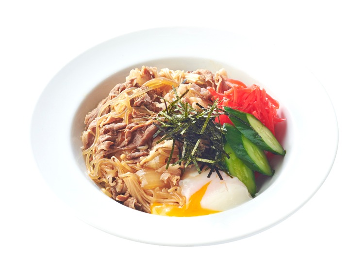 「矢三郎の大好物！ 特製牛丼～スキヤキ風～」