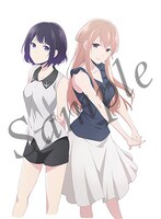 Amazon用特典イラスト（花火＆茜）。特典はB2布ポスター。