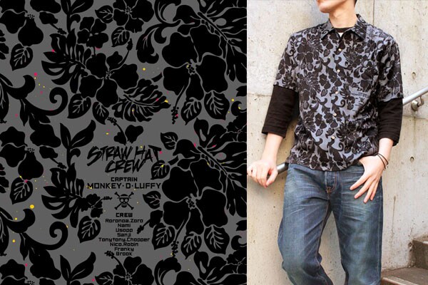 「麦わらの一味アロハ」