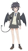 竜人の少女・獄楽希(CV:桑原由気)。