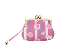 縞柄セットのがまぐち。