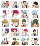 LINEスタンプ「黒子のバスケ 第4弾」より。