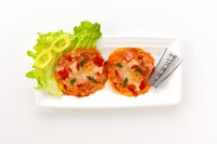 「“轟音の古賀”のベーコントマトピザ」