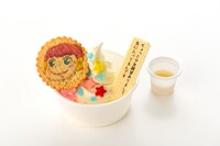 「箱根学園史上2人目の1年生レギュラー、悠人のお面ソフト」（お面）