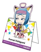 オリジナルグッズ購入特典のスタンドカード（全17種）。