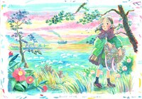 こうの史代によるイラスト。(c)こうの史代／双葉社