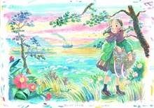 こうの史代によるイラスト。(c)こうの史代／双葉社