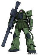 「MS-06C ザクII」設定画