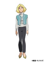 セイラ・マスの設定画。