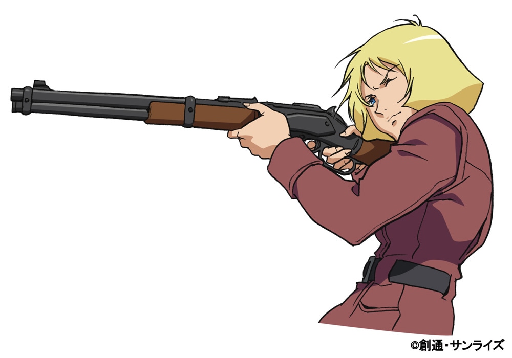 セイラ・マスの設定画。