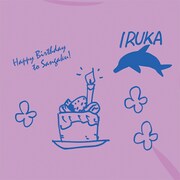 「『弱虫ペダル』IRUKA-T Birthday ver.」（ピンク）