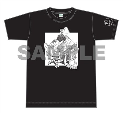 「浦沢直樹の漫勉」シーズン0～2のBD&DVD全巻購入特典の描き下ろしTシャツ。