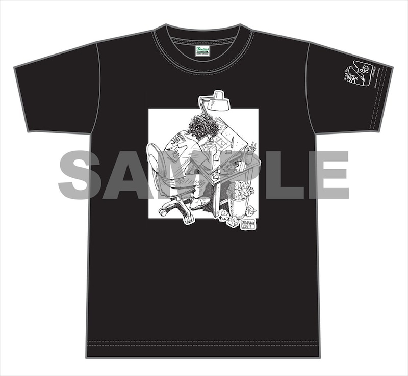 「浦沢直樹の漫勉」シーズン0～2のBD&DVD全巻購入特典の描き下ろしTシャツ。