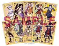 「コンプリートBOX Ⅰ」に封入される原作版パクティオーカード。