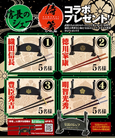 プレゼントの告知ページ。