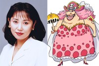 ビッグ・マム役を演じる小山茉美。