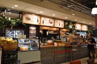 カフェの様子。