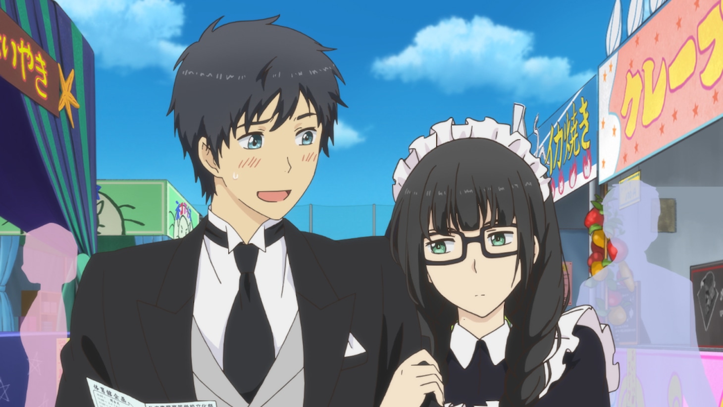 アニメ「ReLIFE」完結編の告知PVより。
