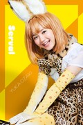 サーバル役を演じる尾崎由香。
