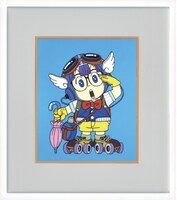 版画「則巻アラレ」