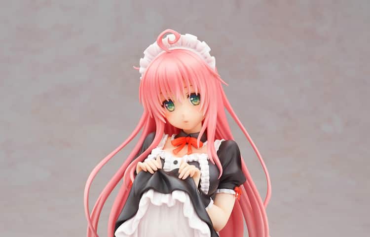 To LOVEる」ララ、メイド姿でスカートをたくし上げるフィギュアが発売 