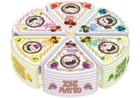 B賞～G賞「おそ松誕生日ケーキ」の組み合わせイメージ。