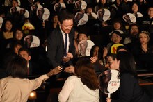 ファンに優しいジェームズ・マカヴォイ。