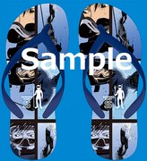 ビーチサンダルのサンプル画像。サイズはS（25cm）、L（29cm）から選べる。(c)岡本健太郎／講談社