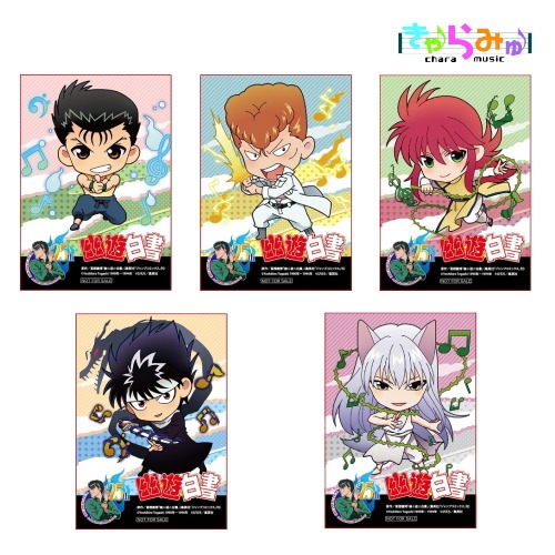 全5種の特典ステッカー。