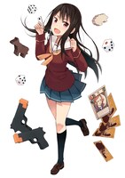 8月号より連載が始まる「遊びたがりの霧生さん（仮）」カット。