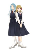 8月号より連載が始まる「籠の少女は恋をする」カット。