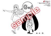 メロンブックスで購入した人に渡されるイラストカード。