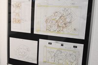 アニメのオープニングの絵コンテ。