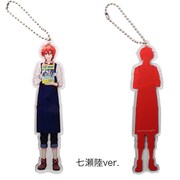 七瀬陸のアクリルキーホルダー。