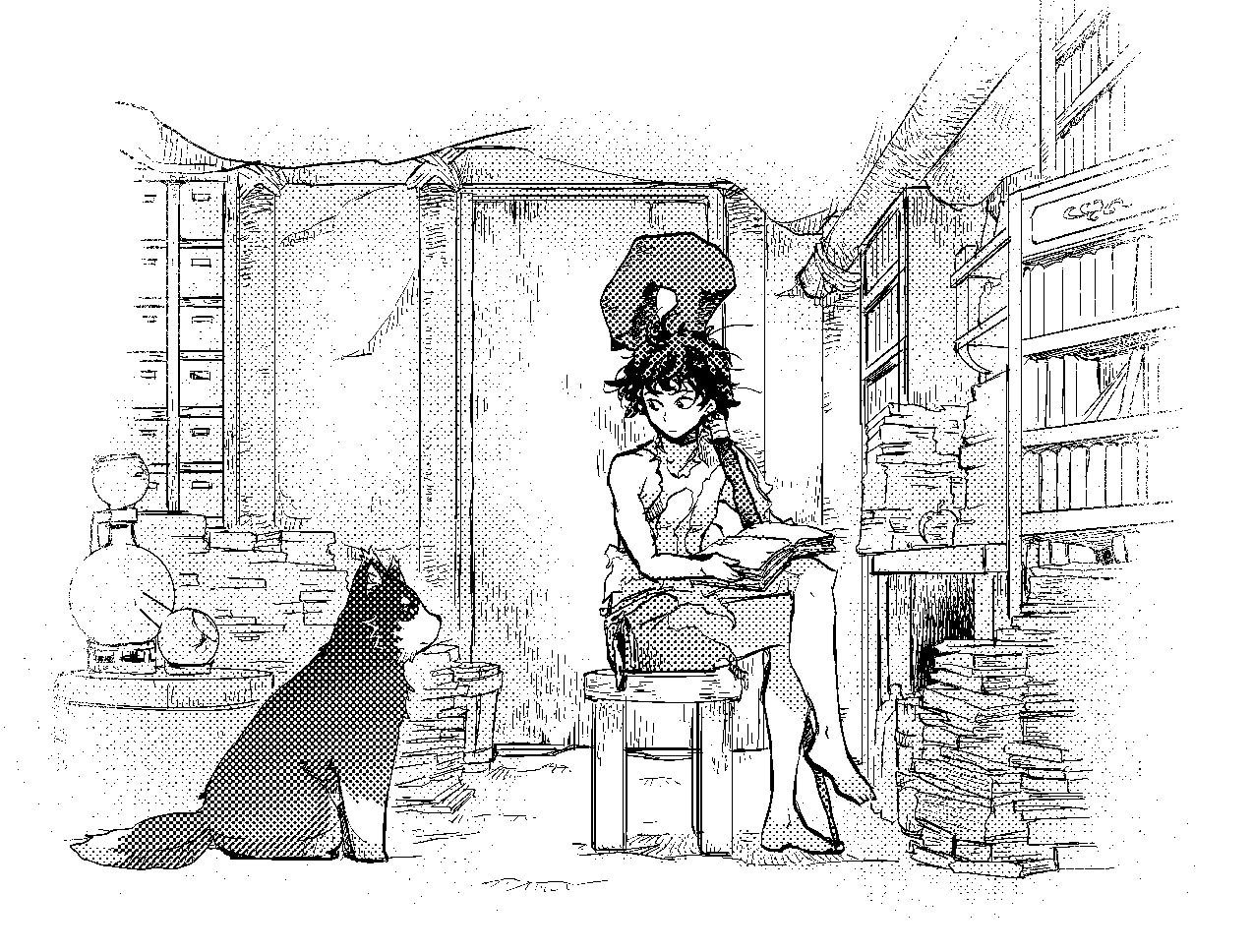 「悠久の愚者アズリーの、賢者のすゝめ」カット