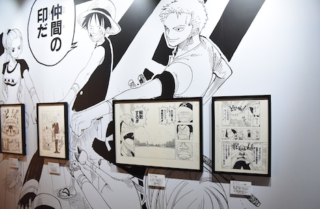 「『ONE PIECE』連載20周年記念 特別企画展“ログギャラリー”Season1」より。