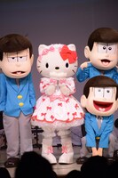 「おそ松さん in サンリオピューロランド」オープニングセレモニーの様子。