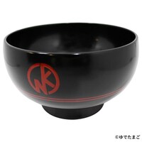 川連漆器「キン肉マン丼」裏面