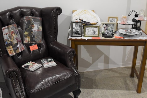 グッズコーナーでは「イベント開催記念商品」などを販売。