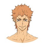 赤城兄妹の兄・賀寿の設定画。