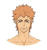 赤城兄妹の兄・賀寿の設定画。