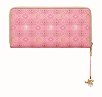 「美少女戦士セーラームーン 西陣織 月うさぎ花菱紋 高級長財布」