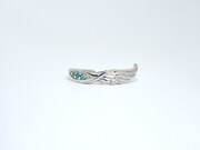 エレンモデルのシルバーリング。