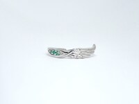 エレンモデルのシルバーリング。