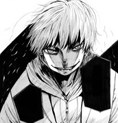 緋鍵龍彦「バケモノの王（仮）」の予告カット。(c)緋鍵龍彦／講談社