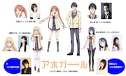 アニメ「アホガール」メインキャスト