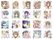 LINEスタンプ「神風怪盗ジャンヌ」より。