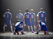 「超体感ステージ『キャプテン翼』」の制作発表会より。