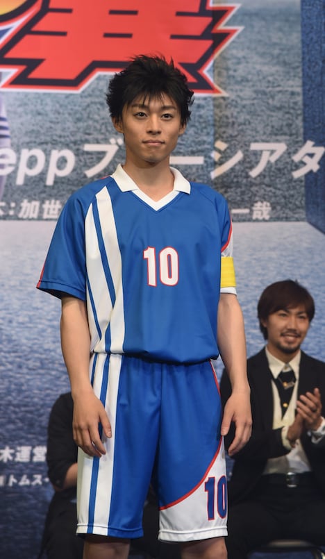 元木聖也扮する大空翼。